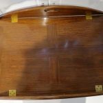 Mahogany-stained Butler's Tray on Stand - Image 2